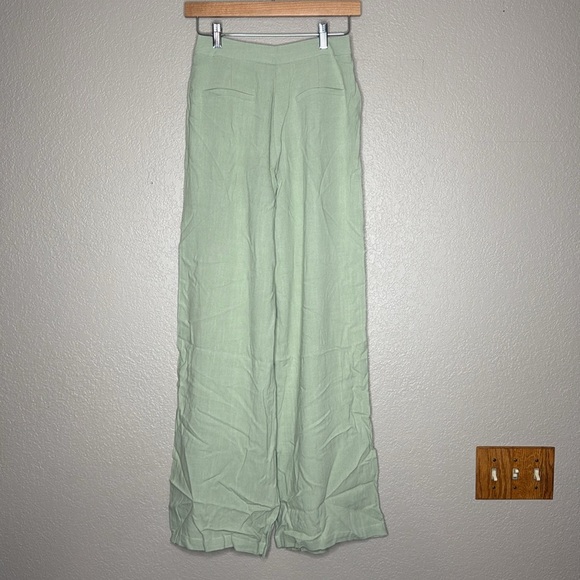 Altar'd State Tessa Linen Trouser Pants - Picture 7 of 10